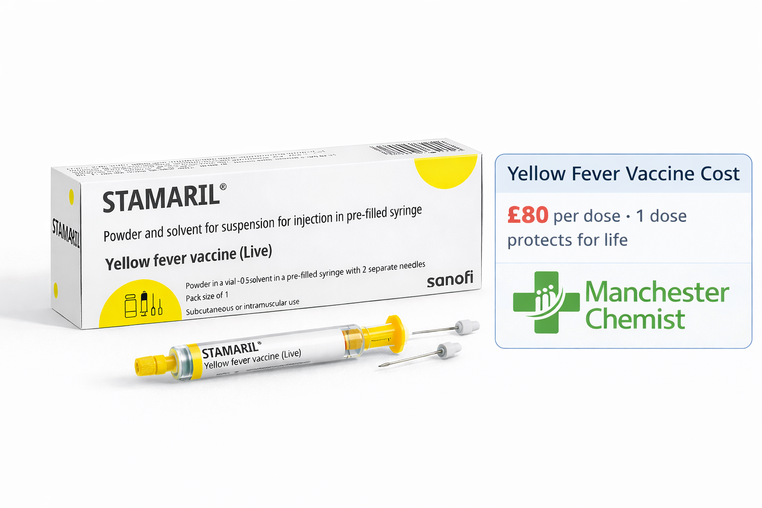 Yellow Fever - (NOTE: This service is only available Monday to Thurday from 10am till 1pm)